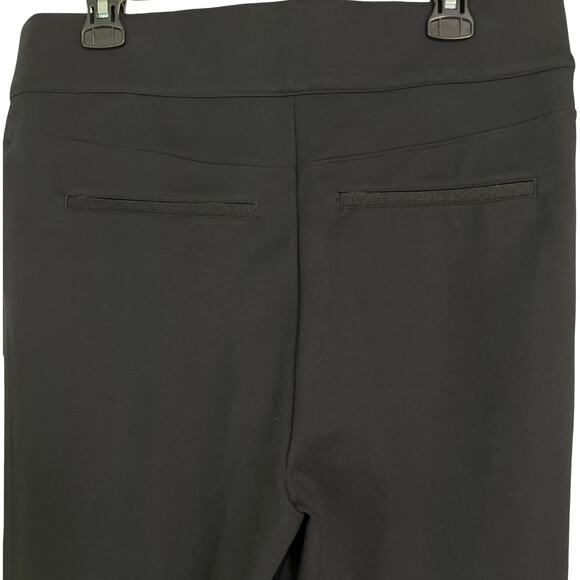 Spanx Hi-Rise Flare Pants Ponte Classic Black 1X Tall NWT $148 - Picture 6 of 9